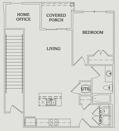a floor plan of a bedroom apartment with a closet and a living room